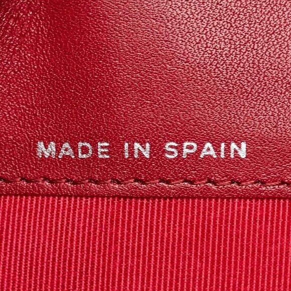 Chanel Red Quilted Caviar Leather Zippy Organizer Wallet - Picture 8 of 9